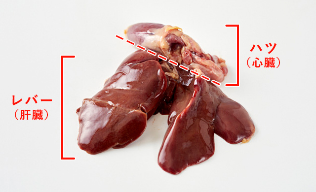 鶏レバーの写真