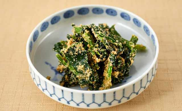 ほうれん草のごま和えの写真