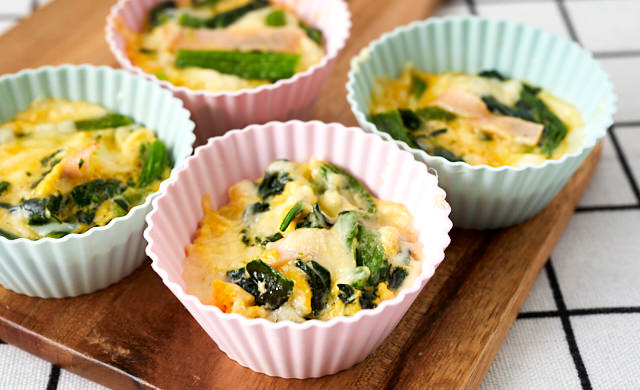 ほうれん草のキッシュの写真