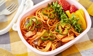 ナポリタン弁当の写真