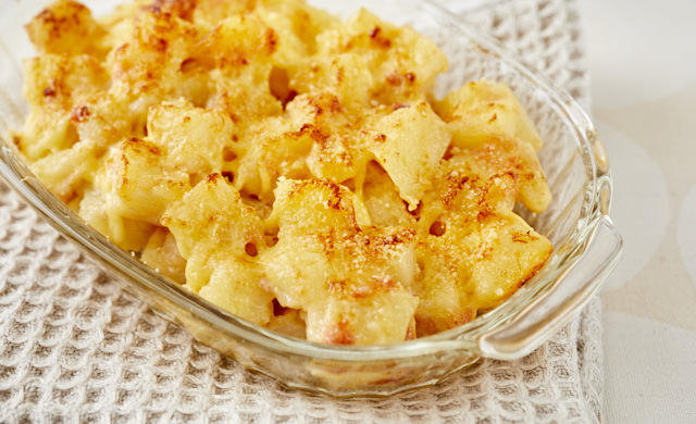 じゃがいもの梅マヨグラタンの写真