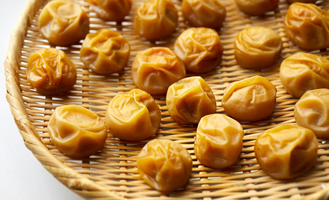 天日干ししている写真