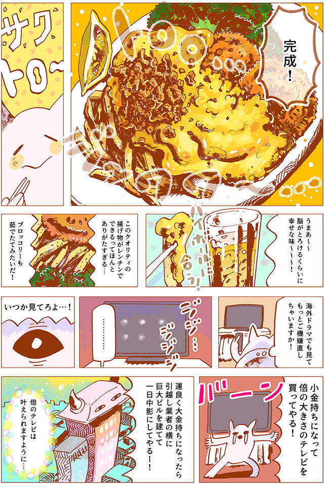 冷食飲み#2「揚げ物でストレス解消」