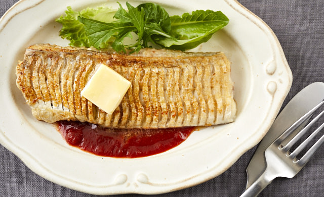 タチウオのムニエルの写真