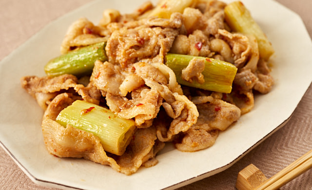 豚肉の辛味噌漬けの写真