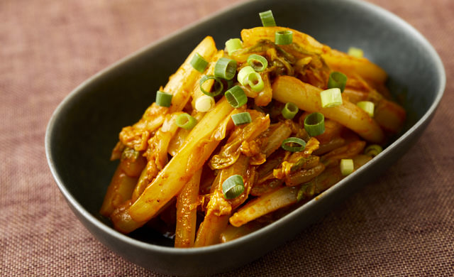 白菜のカレー炒めの写真