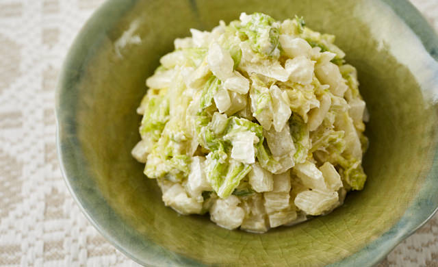 白菜のコールスロー風の写真