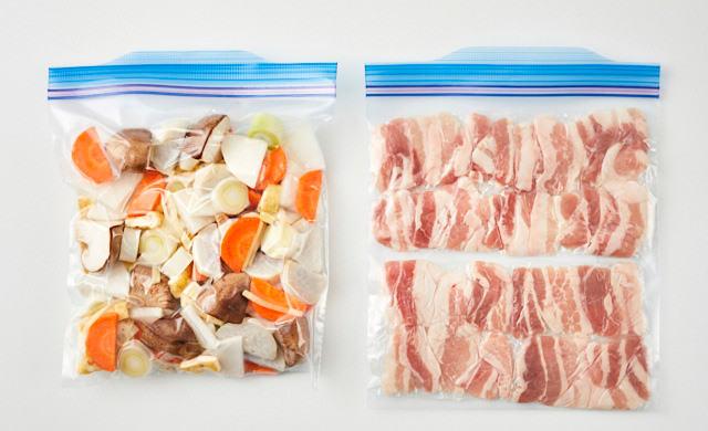 豚汁の具材ミックスの写真