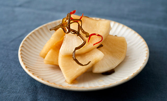 大根の酢漬けの写真