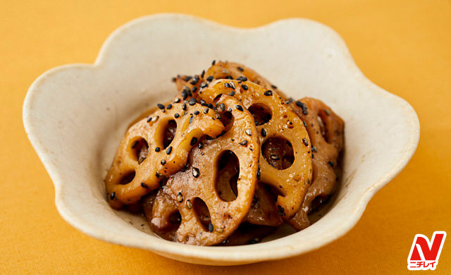れんこんだけ」で作れるお弁当おかず。冷凍作り置きOKで副菜に◎ | ほほえみごはん-冷凍で食を豊かに-|ニチレイフーズ