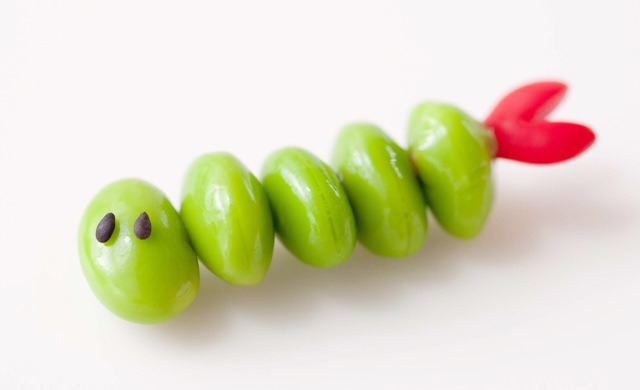 枝豆ビーズ アレンジ