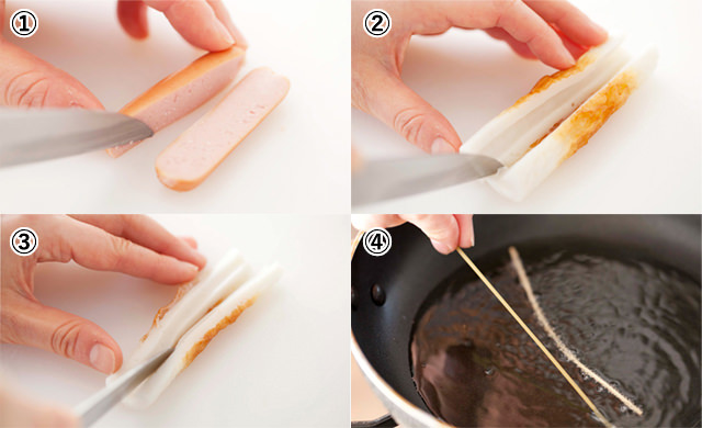 ぐるぐるカタツムリ 作り方