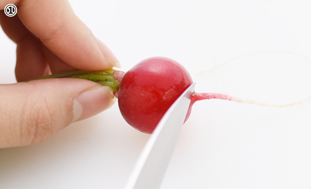 ラディッシュボール 作り方