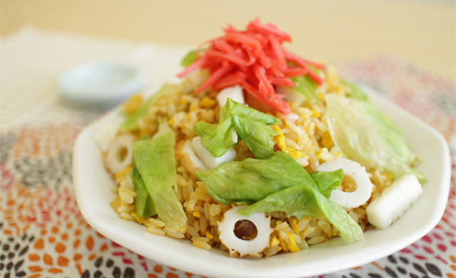 紅しょうが炒飯