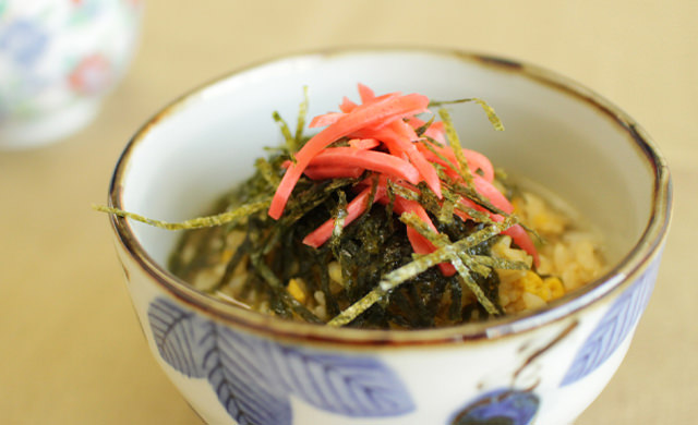 おこげ炒飯スープがけ