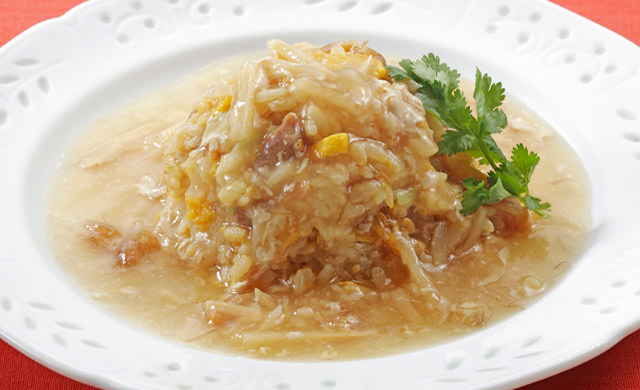 ふかひれスープ炒飯