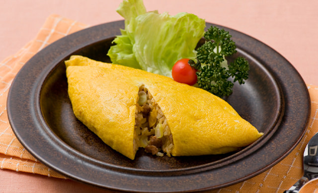 炒飯オムライス
