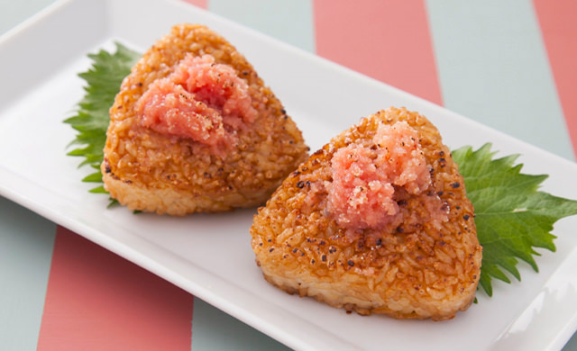 『本格焼おにぎり 6個入』の辛子明太子のせ