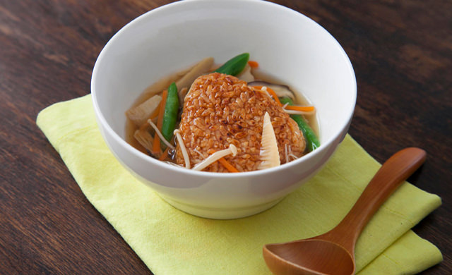 『本格焼おにぎり 6個入』の和風あんかけ