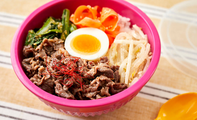 ビビンバ弁当の写真
