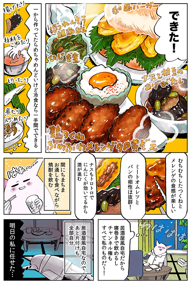 谷口菜津子の冷食飲み！#3-4