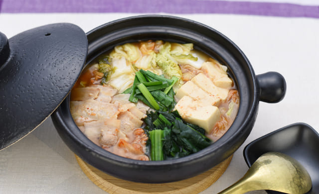 本格キムチ鍋