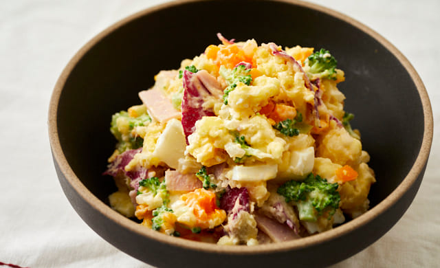 さつまいものポテトサラダの写真