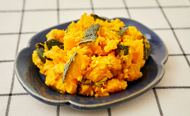 かぼちゃサラダの写真