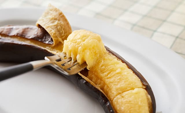 焼きバナナの写真