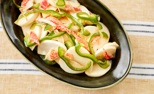 かぶのポン酢サラダの写真