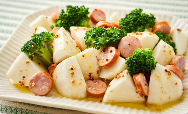 かぶのマスタードサラダの写真