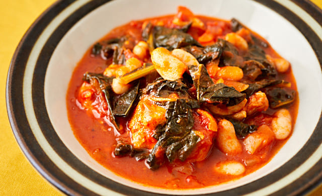 カーボロネロのトマト煮込みの写真