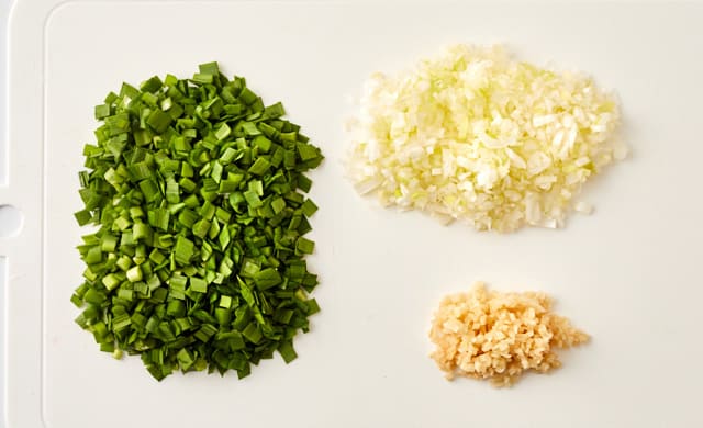 切った野菜の写真