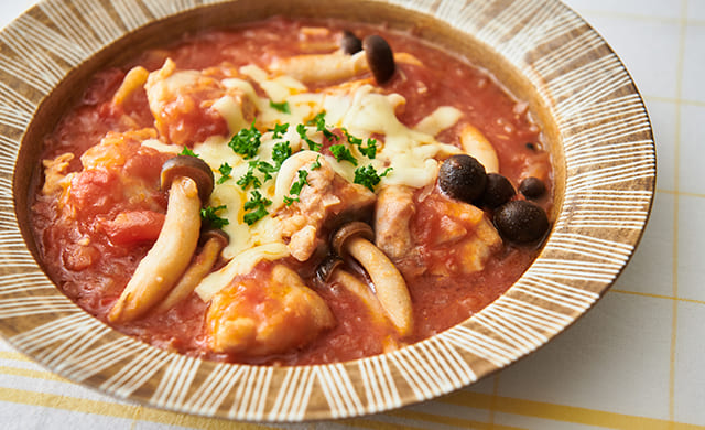 鶏肉のトマト煮の写真