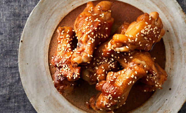手羽元の甘辛焼きの写真