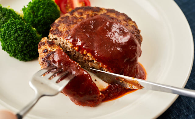 ハンバーグの写真