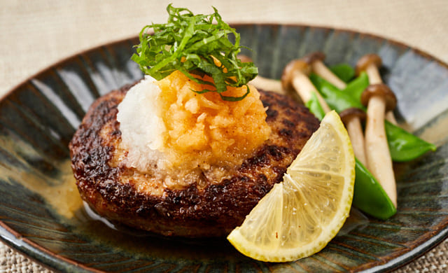 和風おろしソースのハンバーグの写真