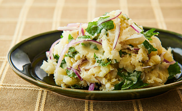 ゆずこしょうのポテトサラダの写真