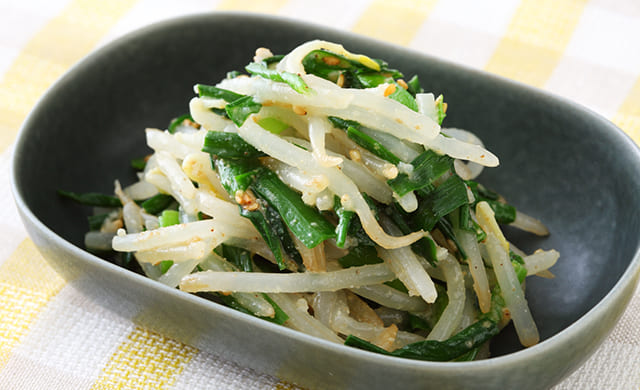 もやしとニラのナムルの写真
