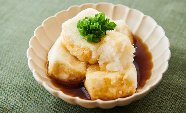 揚げ出し豆腐の写真