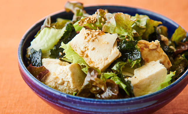豆腐チョレギサラダの写真