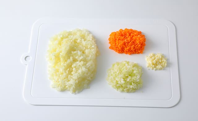 切った野菜の写真