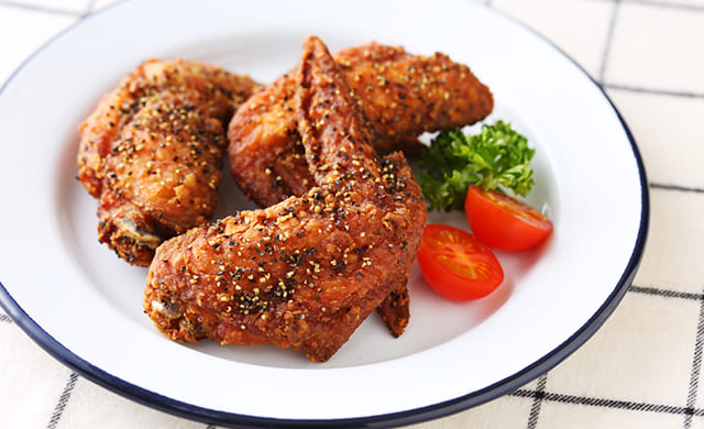 手羽先の唐揚げの写真