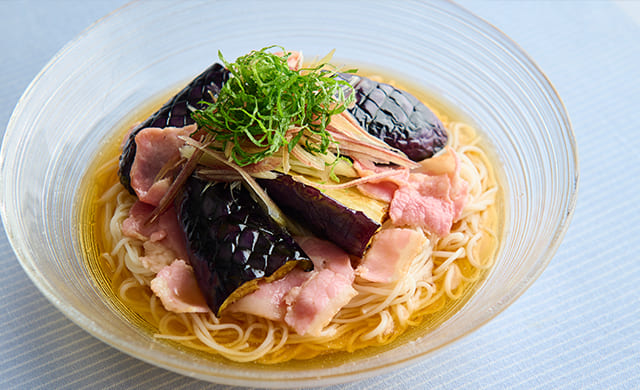 なすそうめんの写真