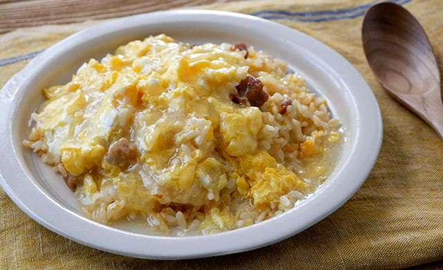 とろ〜りあんかけ炒飯完成写真