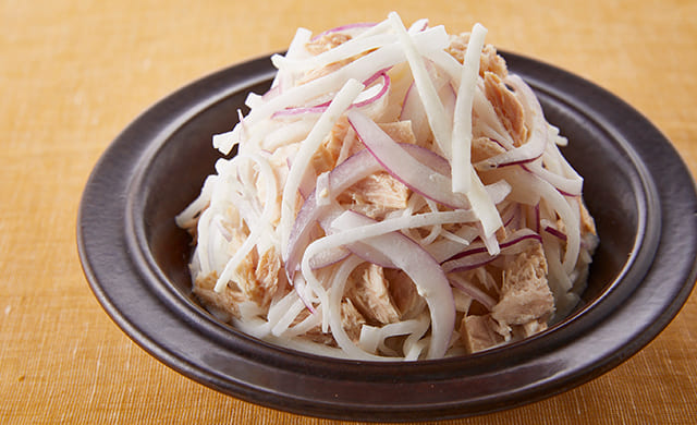 大根のツナマヨサラダの写真