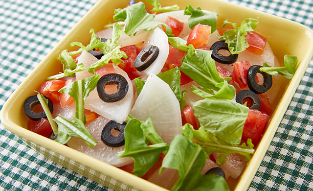 大根のイタリアン風サラダの写真