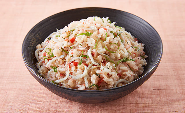 しらすチャーハンの写真