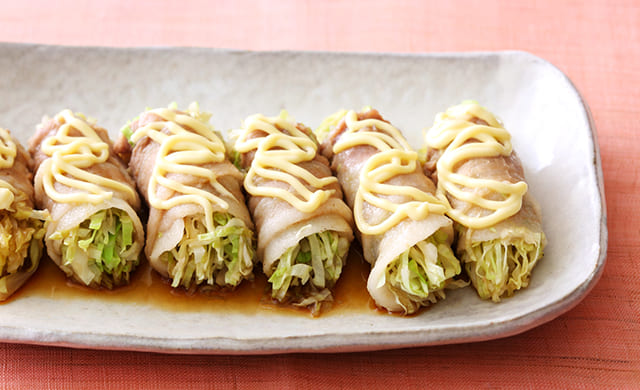 キャベツの豚肉巻きの写真