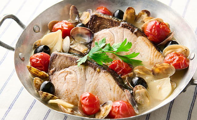 ぶりのアクアパッツァの写真